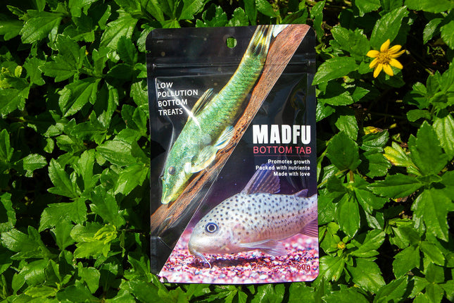 MADFU Nutrient-Rich Sinking Bottom Feeder Tabs for Fish & Shrimp