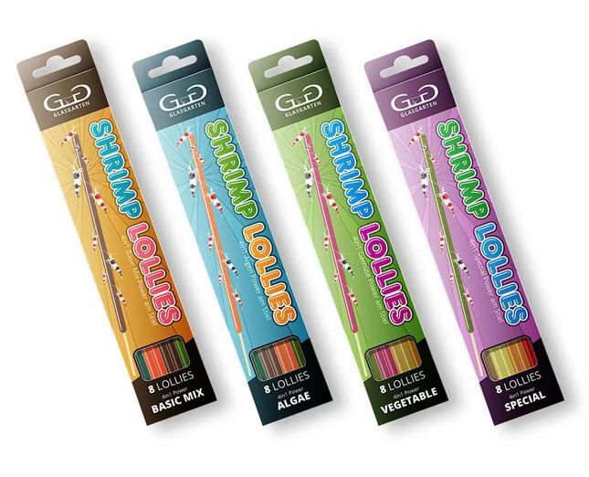 GlasGarten shrimp lollies