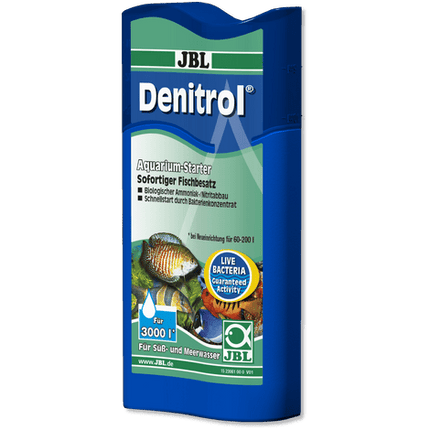 JBL Denitrol Aquarium Beneficial Bacteria: Rapid Pollutant Breakdown for Healthy Fish