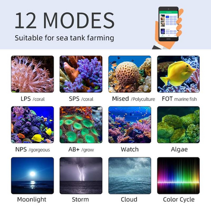Week aqua Z400SEA Marine light (Reef LED aquarium lamp)