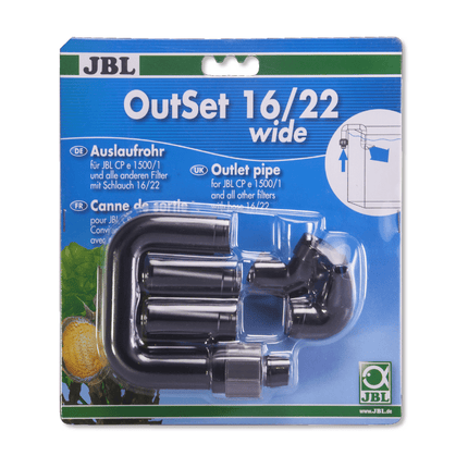 JBL CristalProfi External Filter Wide Outflow Pipe Set for Planted Aquariums