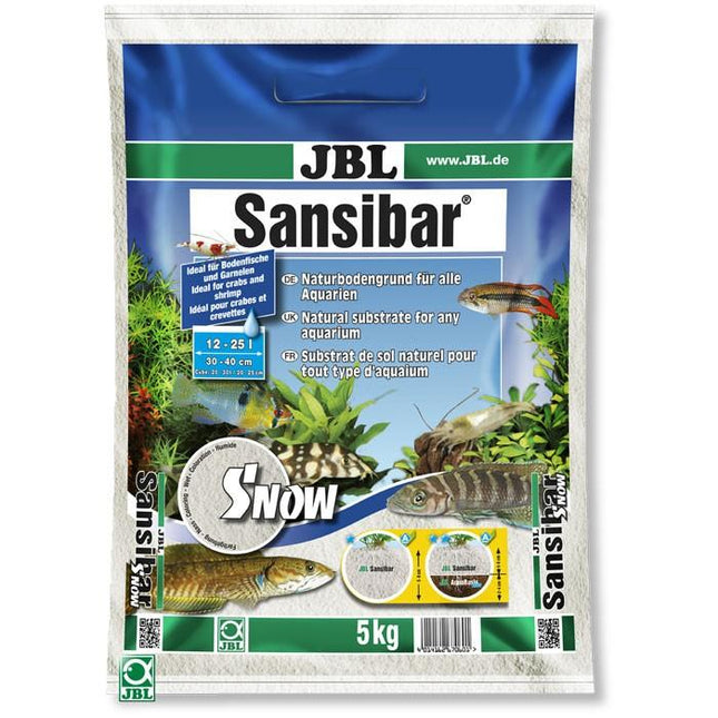 JBL Sansibar  Snow 5kg (pH Neutral Sand)