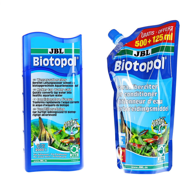 JBL Biotopol Water Conditioner Refill | 500+125ml Aquarium Fish Health