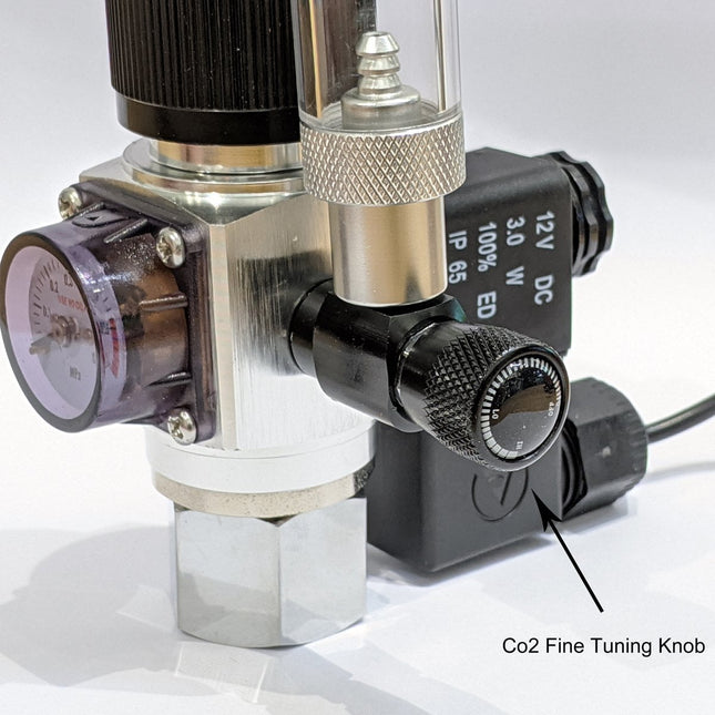 ANS PRO II CO2 Regulator Compact (Dual Stage with Solenoid)