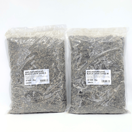 ANS Naturesand Black Lava Sand S/M 1kg/3kg
