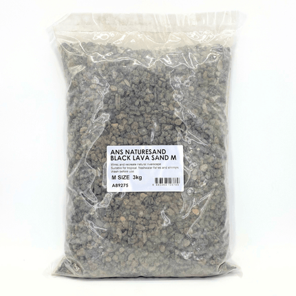 ANS Naturesand Black Lava Sand S/M 1kg/3kg