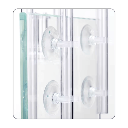 AQUAPRO Plastic Skimmer Outflow & Inflow 12mm/16mm (suckers included)