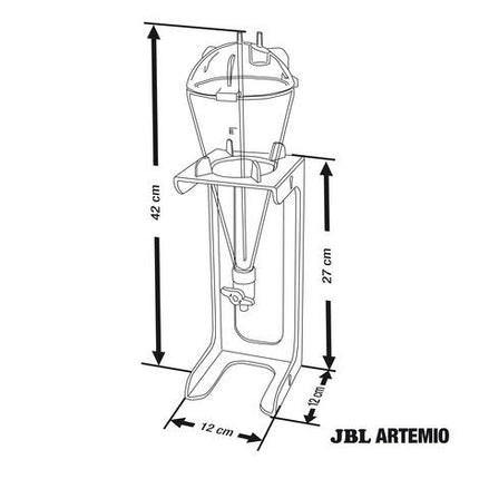 JBL Artemio Complete Brine Shrimp Hatchery Kit: Homegrown Live Fish Food System