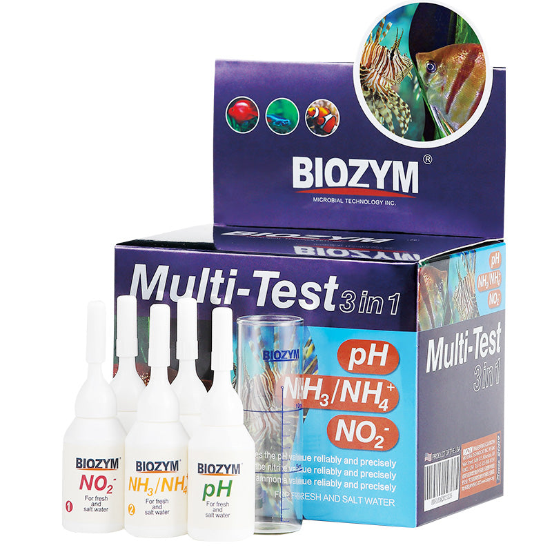Biozym 3 in 1 Test kit (40 tests) – Fishlist by Desmond Lim