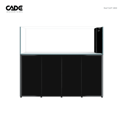 CADE Reef S2 Peninsula 1800 (Black/White) (180x80x60cm)