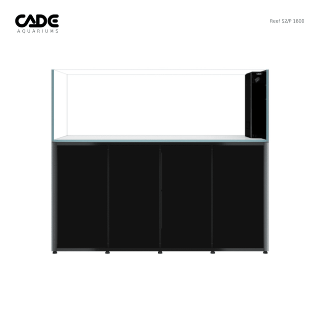 CADE Reef S2 Peninsula 1800 (Black/White) (180x80x60cm)