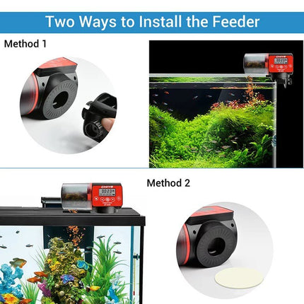 CHIYE CY-039 Smart Automatic Aquarium Fish Feeder | Programmable LCD Display