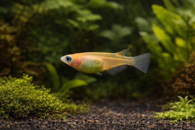 Red and white Ricefish 2cm