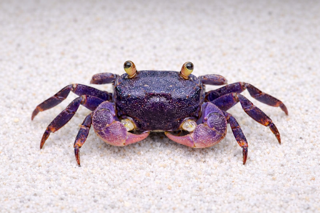 Violet vampire crab 2cm x 5pc