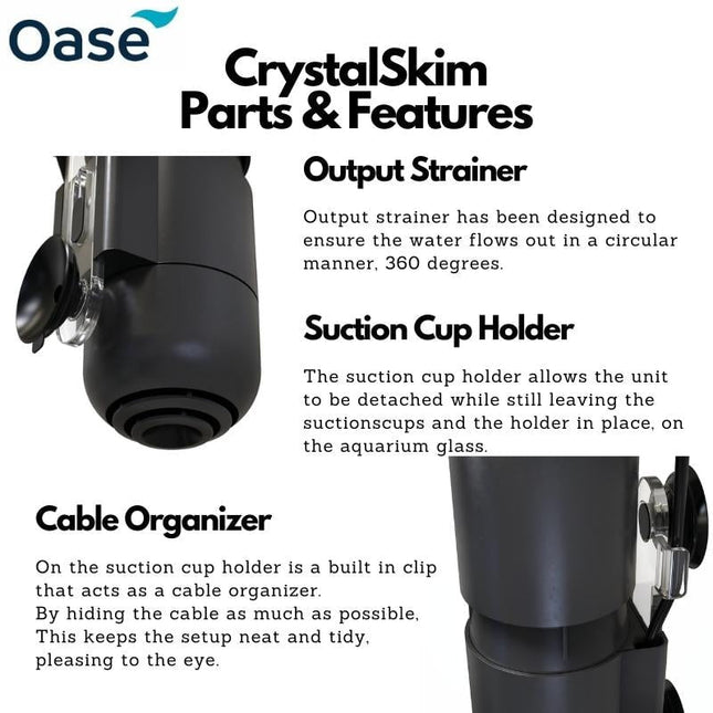OASE Surface Skimmer CrystalSkim (350/600)