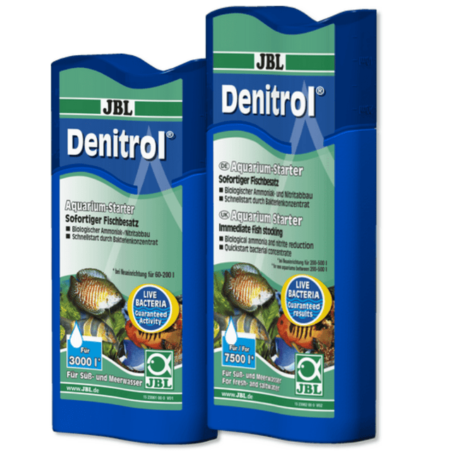 JBL Denitrol Aquarium Beneficial Bacteria: Rapid Pollutant Breakdown for Healthy Fish