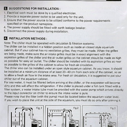 HAILEA Chiller - HK Series (150-1000L) - UK 3-Pin Plug Edition