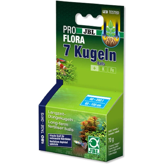 JBL Aquarium Plant Root Fertilizer Balls - 7 Count Nutrient-Rich Substrate
