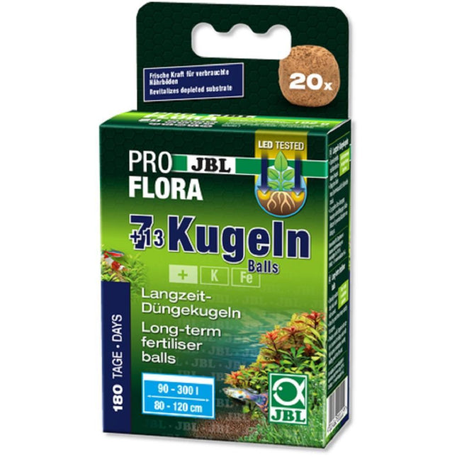 JBL 7+13 Kugeln Balls: Premium Aquatic Plant Root Fertilizer Spheres