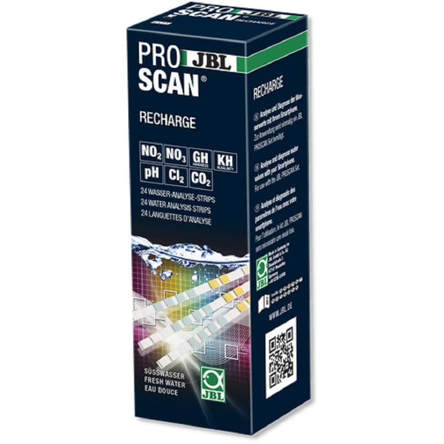 JBL ProScan Recharge Refill Aquarium Water Test Strips - Smartphone Analysis for Freshwater