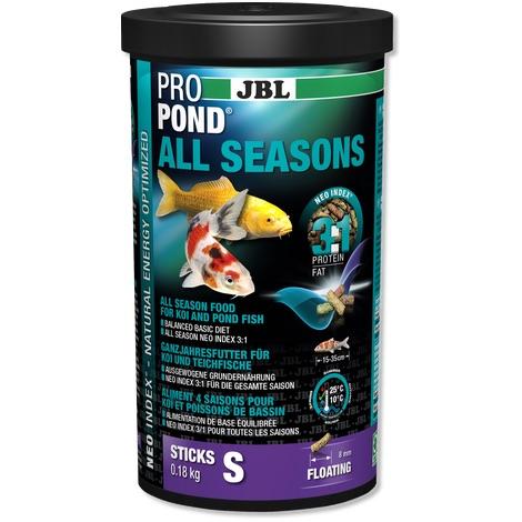 JBL ProPond All Seasons S Premium Floating Pond Fish Food Sticks