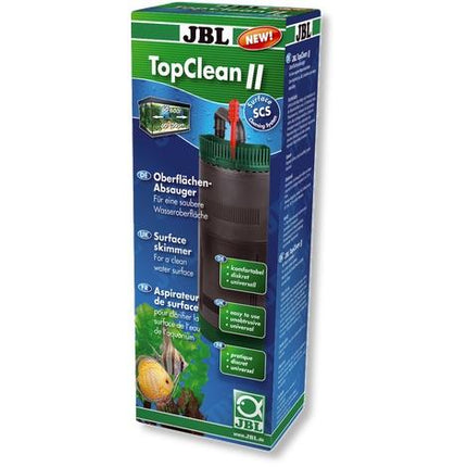 JBL TopClean II Aquarium Surface Skimmer for Crystal Clear Water, Removes Biofilm, Enhances Oxygen