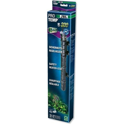 JBL ProTemp S Aquarium Heater: Submersible, Protective Basket, Dry-Run Safety Feature