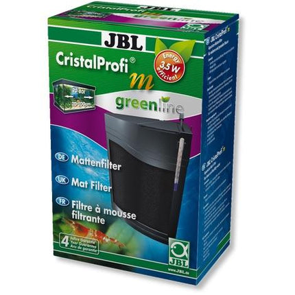 JBL CristalProfi (M) Greenline Internal Aquarium Filter Pump for 5-21 Gallon Tanks