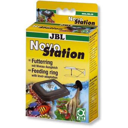 JBL NovoStation Floating Feeding Ring: Precision Aquarium Fish Feeder, No-Mess Design