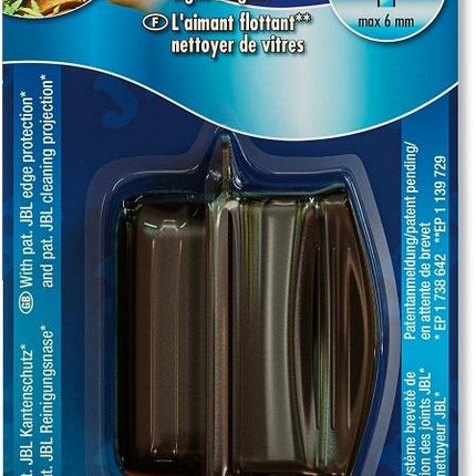 JBL Floaty II Floating Aquarium Glass Cleaner Magnet for Effortless Tank Care