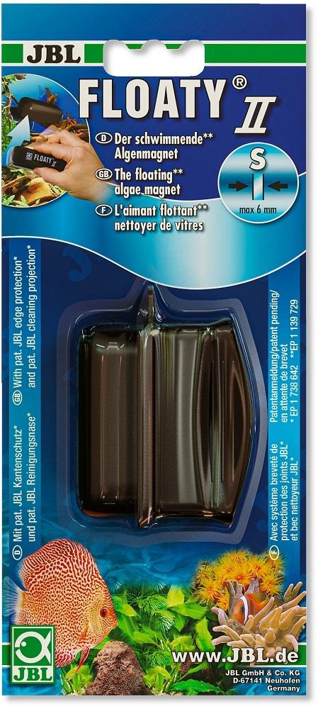 JBL Floaty II Floating Aquarium Glass Cleaner Magnet for Effortless Tank Care