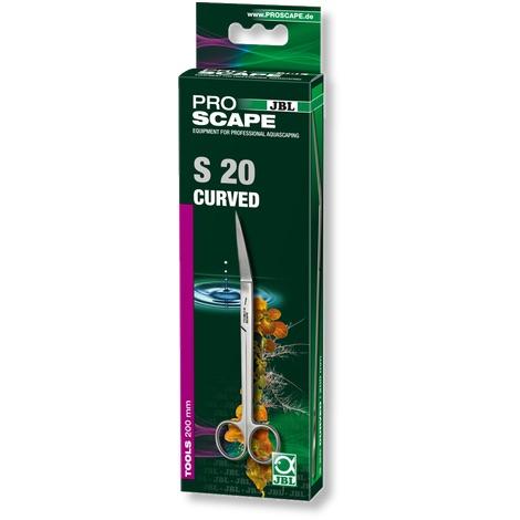 JBL ProScape Curved Aquarium Plant Trimming Scissors for Professional Aquascaping Maintenance