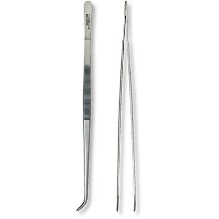 JBL ProScape Curved Aquascaping Pincers 11.8-inch Stainless Steel Aquarium Tool