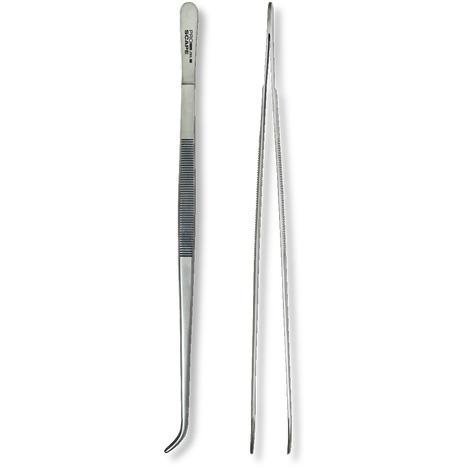 JBL ProScape Curved Aquascaping Pincers 11.8-inch Stainless Steel Aquarium Tool