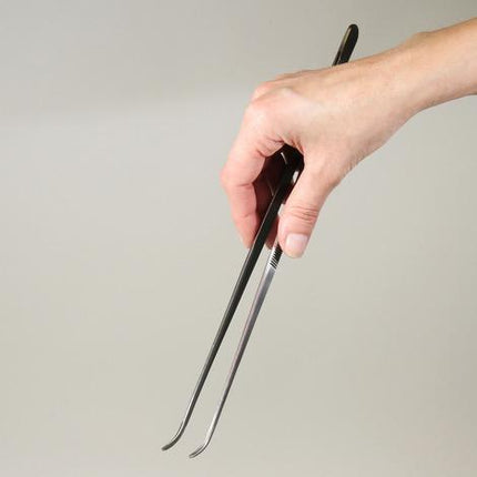 JBL ProScape Curved Aquascaping Pincers 11.8-inch Stainless Steel Aquarium Tool