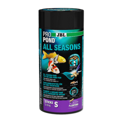 JBL ProPond All Seasons S Premium Floating Pond Fish Food Sticks