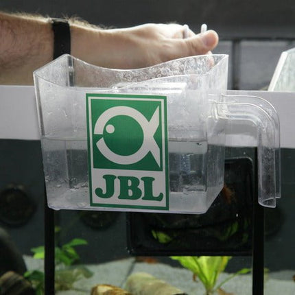 JBL Clear Fish Handling Cup: Secure Aquarium Transfer Box with Grip Handle