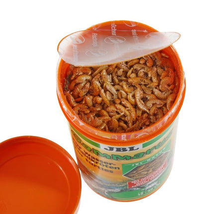 JBL Gammarus Shrimp Premium Turtle & Fish Food: Natural Calcium for Healthy Shells