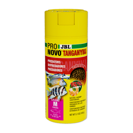JBL Pronovo Tanganyika Grano M: Premium Granulated Sinking Cichlid Food