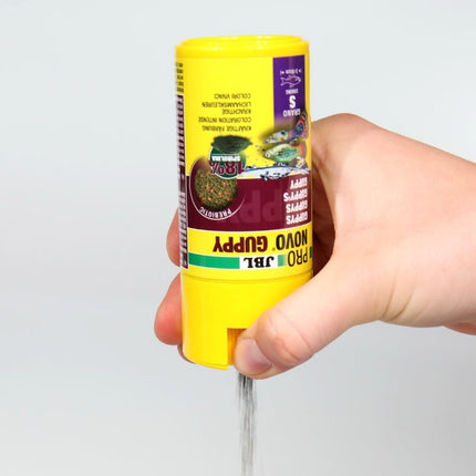 JBL ProNovo Guppy Grano S: Premium Sinking Granules, Color Enhancing for Guppies