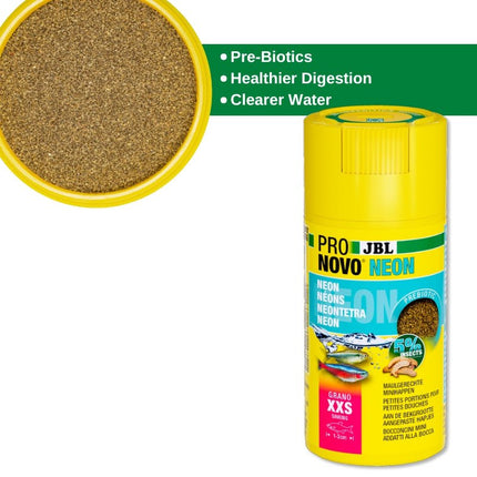JBL ProNovo Neon Grano XXS Premium Granules for Neon Tetras