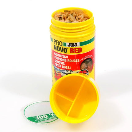 JBL ProNovo RED Flakes M Premium Goldfish Food for Vibrant Color