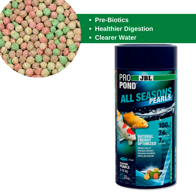 JBL ProPond All Seasons Pearl (S pellet) (0.18/2.2kg)