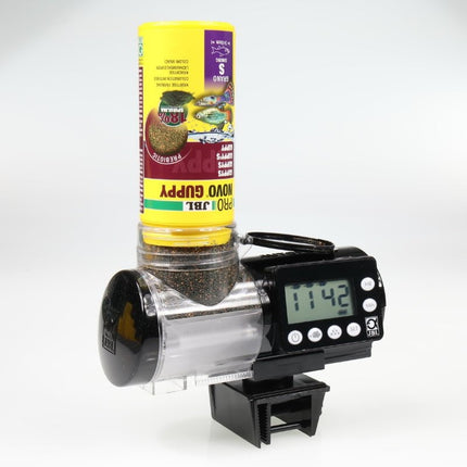 JBL Pronovo Automatic Aquarium Fish Feeder: Programmable Granule Dispenser for Vacations