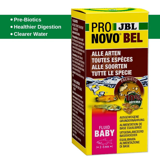 JBL Pronovo Bel Fluid: Premium Liquid Young Fish Food for Optimal Growth