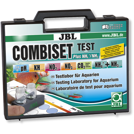 JBL Aquarium Water Test Kit: pH, Nitrite, Nitrate, Ammonia, Hardness