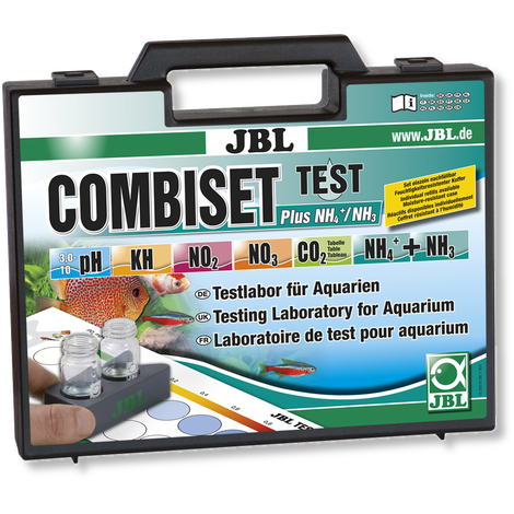 JBL Aquarium Water Test Kit: pH, Nitrite, Nitrate, Ammonia, Hardness