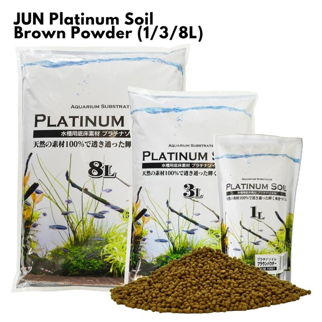 JUN Platinum Soil - Brown Powder (1/3/8L)