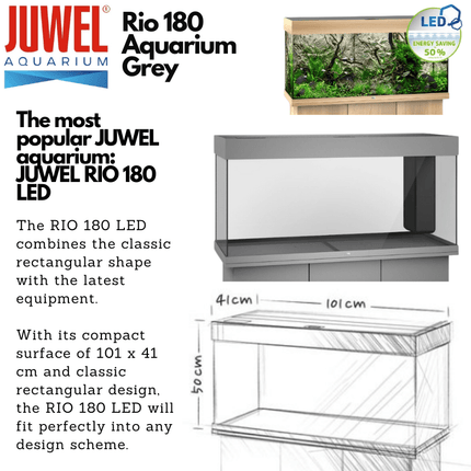 JUWEL Rio Aquariums (Rio 125/180/240/300/400 Tank Set)