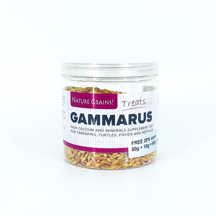 Premium Dried Gammarus Shrimp: Nutrient-Rich Color-Enhancing Treats for Turtles & Fish